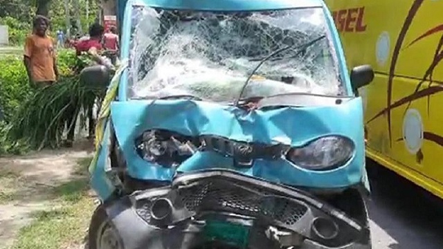 ঝিনাইদহে পিকআপ-ভ্যান সংঘর্ষ, শিশুসহ নিহত ৪