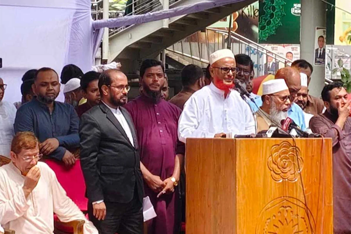 কারামুক্ত হয়ে সংবর্ধনা অনুষ্ঠানে এটিএম আজহারুল