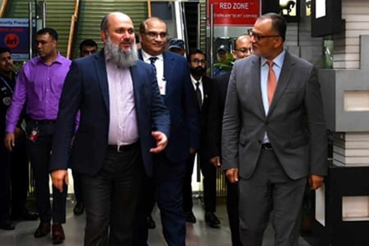 ৪ দিনের সফরে ঢাকায় পাকিস্তানের বাণিজ্যমন্ত্রী