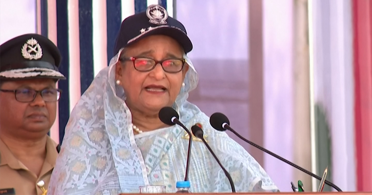 সশস্ত্র বাহিনী দেশের যেকোনো প্রয়োজনে কাজ করবে: প্রধানমন্ত্রী