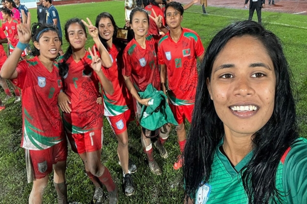 সাফজয়ী ফুটবলারদের দ্বিগুণ ক্ষতিপূরণ দিলেন কিরণ