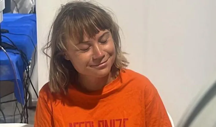 থুনবার্গকে নির্যাতন করেছে ইসরায়েলি বাহিনী