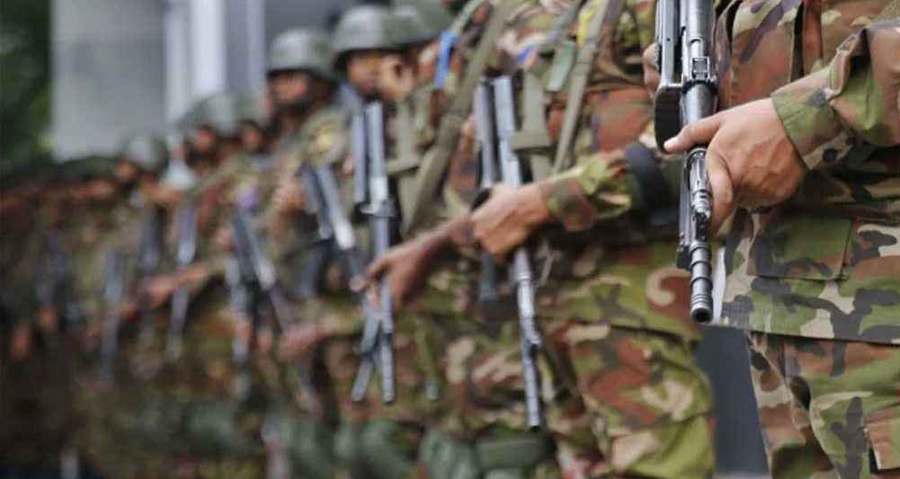 নির্বাচনে সেনা ও নৌবাহিনীর ৯২৫০০ সদস্য মোতায়েন থাকবে