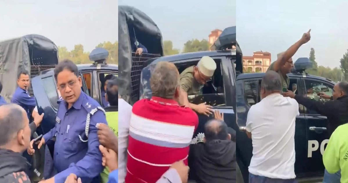 ‘জয় বাংলা’ স্লোগান দিয়ে পুলিশের থেকে ছিনিয়ে নেয়া সেই আ. লীগ নেতা গ্রেফতার