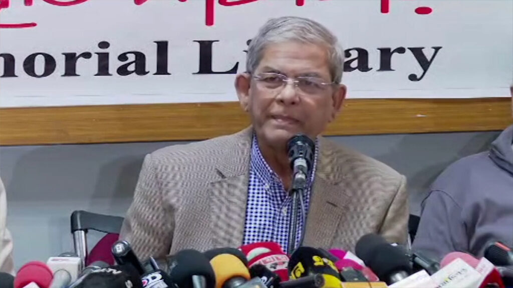 অতিবিপ্লবী হয়ে সমাজে নৈরাজ্য সৃষ্টি করা যাবে না: মির্জা ফখরুল