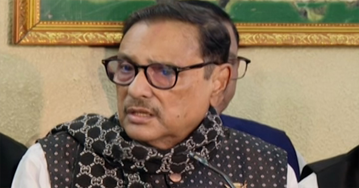 কালো পতাকা কর্মসূচি বিএনপির গভীর ষড়যন্ত্র: ওবায়দুল কাদের