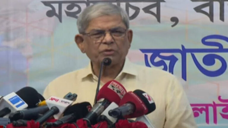 ফেব্রুয়ারিতে নির্বাচন হলে অনেক সমস্যা দূর হয়ে যাবে: মির্জা ফখরুল