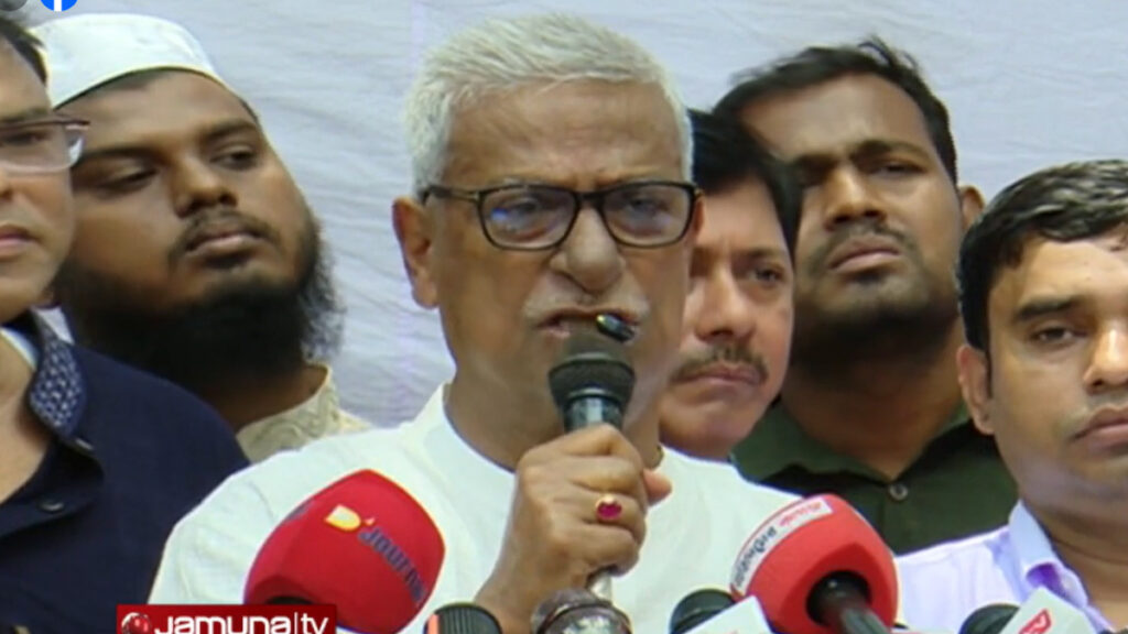 দেশের ৭৫ ভাগ মানুষ নির্বাচন চায়: জয়নুল আবদিন ফারুক