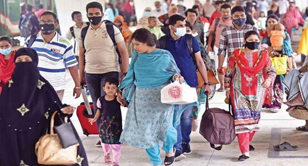 দুই দিনে ঢাকা ছেড়েছেন ৪১ লাখ সিমধারী