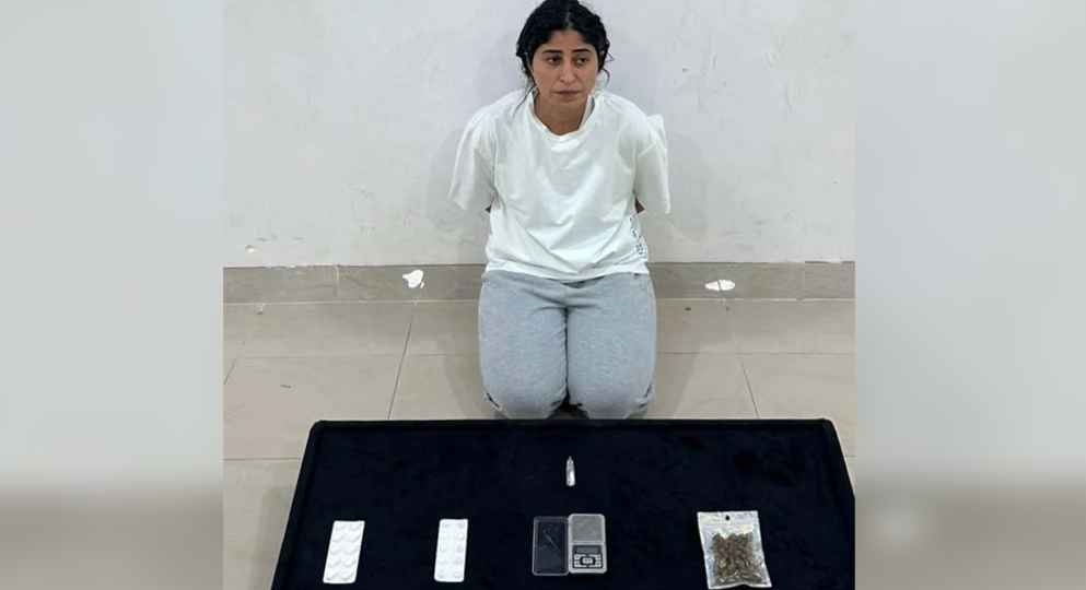 বিপুল মাদকসহ অভিনেত্রী গ্রেপ্তার