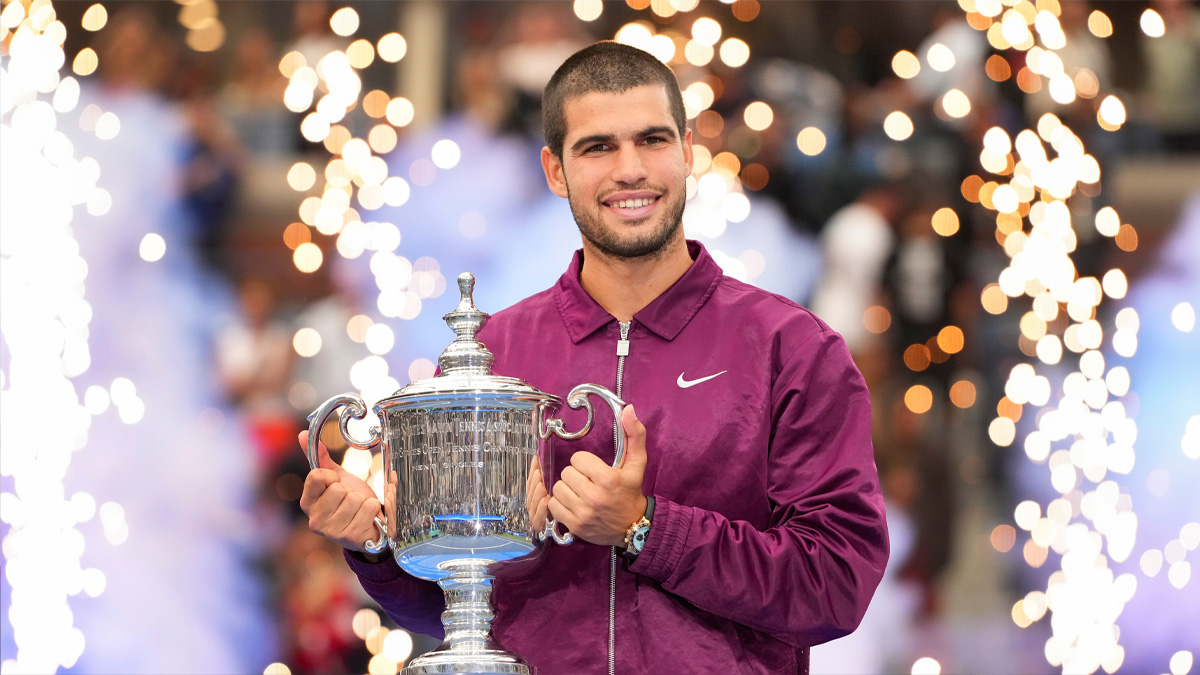 সিনারকে হারিয়ে ইউএস ওপেনে চ্যাম্পিয়ন আলকারাজ