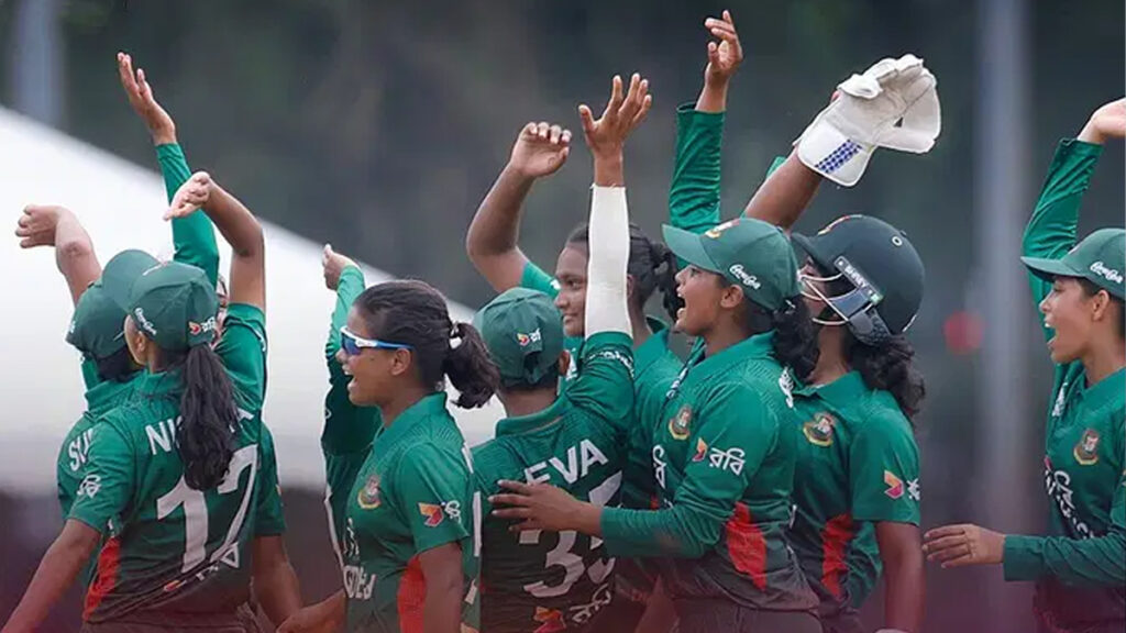 বিজয় দিবসে জয় উপহার দিলো নারী ক্রিকেট দলও