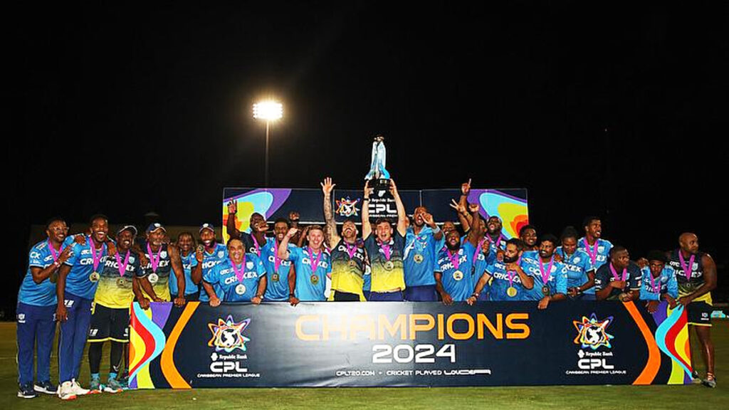 গায়ানাকে হারিয়ে সিপিএলের শিরোপা জিতলো সেন্ট লুসিয়া