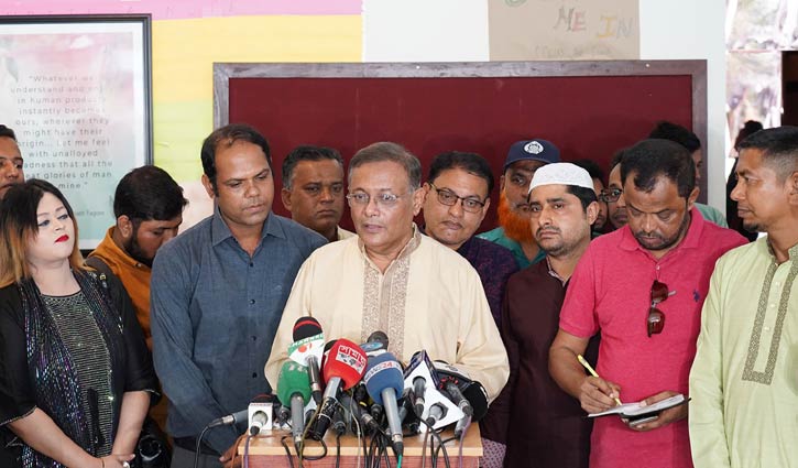 বিএনপি সাপের মতো খোলস বদলায়: তথ্যমন্ত্রী