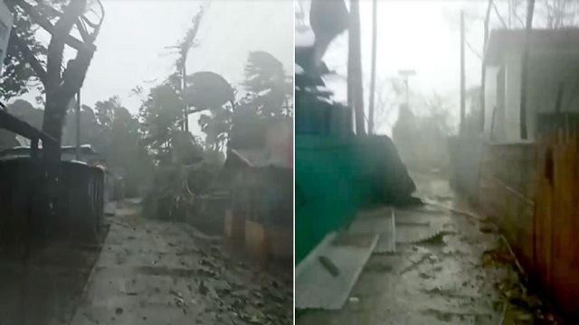 মোখার তাণ্ডবে সেন্টমার্টিন লন্ডভন্ড