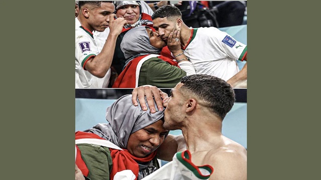 মরোক্কান খেলোয়াড়ের যে উদযাপন হৃদয় ছুঁয়েছে ফুটবলপ্রেমীদের (ভিডিও)