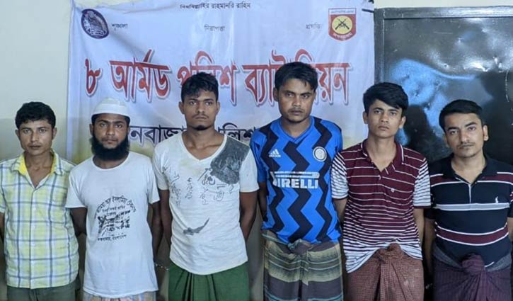 রোহিঙ্গা ক্যাম্পে ফাইভ মার্ডার: আটক ৬