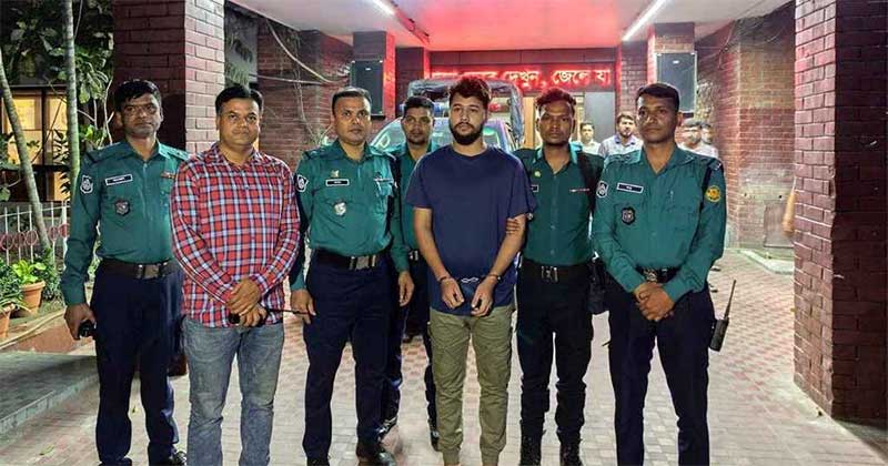 চট্টগ্রামে পুলিশকে গুলি ছুড়ে পালানো সাজ্জাদ ঢাকায় গ্রেপ্তার