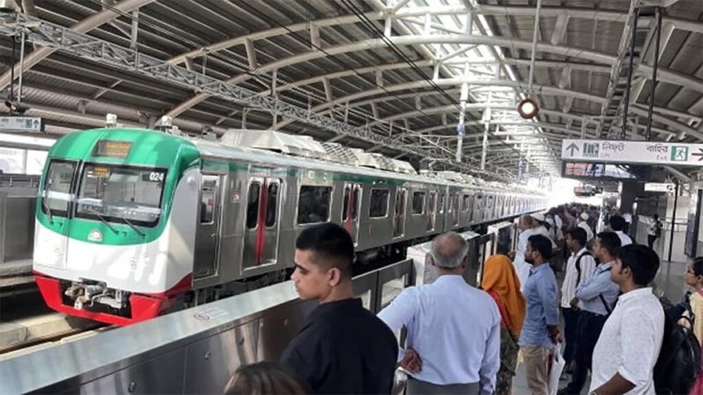 চারদিন বন্ধ থাকবে মেট্রোরেলের ঢাবি স্টেশন