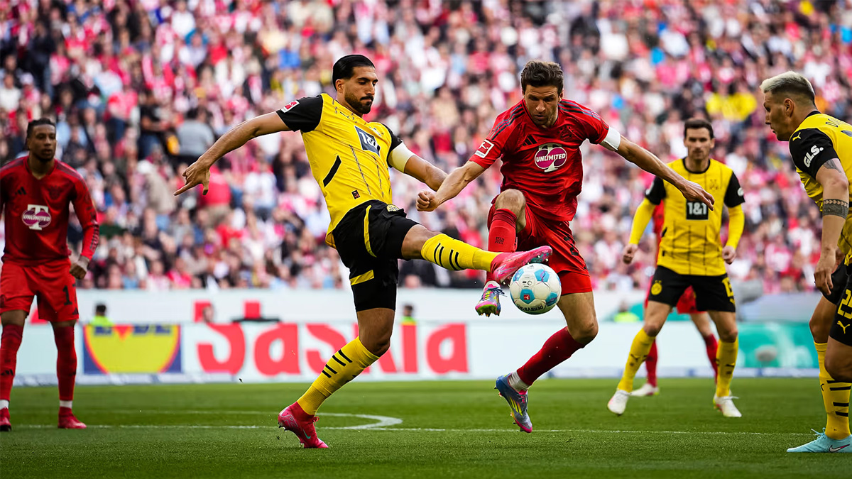 রুদ্ধশ্বাস সমতায় শেষ বায়ার্ন-ডর্টমুন্ড ডার ক্লাসিকার