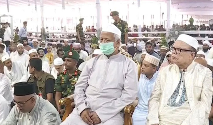 জাতীয় ঈদগাহে প্রধান জামাত, অংশ নিলেন প্রধান উপদেষ্টা