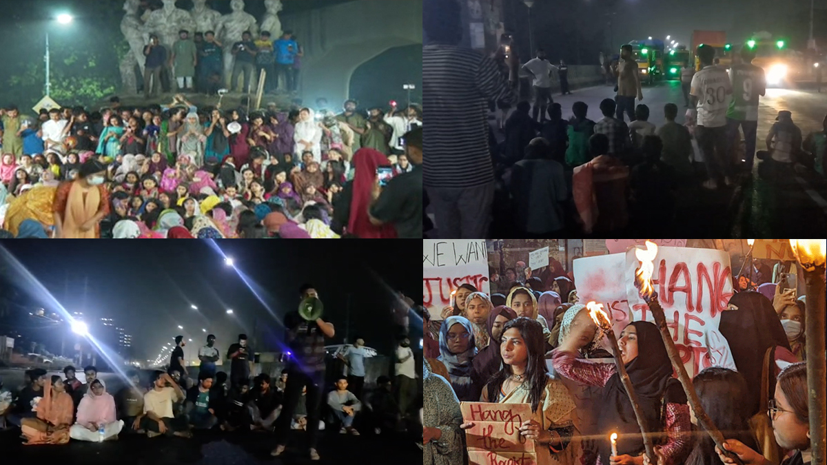ধর্ষণের বিচার দাবি: মধ্যরাতে উত্তাল ঢাবি, সড়ক অবরোধ জাবিতে