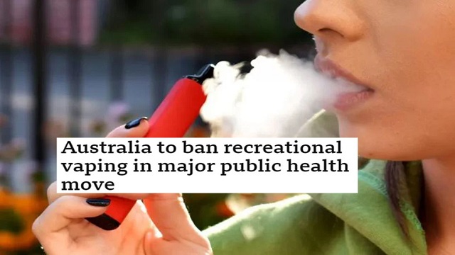‘মহামারী’তে রূপ নেওয়ায় ই–সিগারেট নিষিদ্ধ করছে অস্ট্রেলিয়া