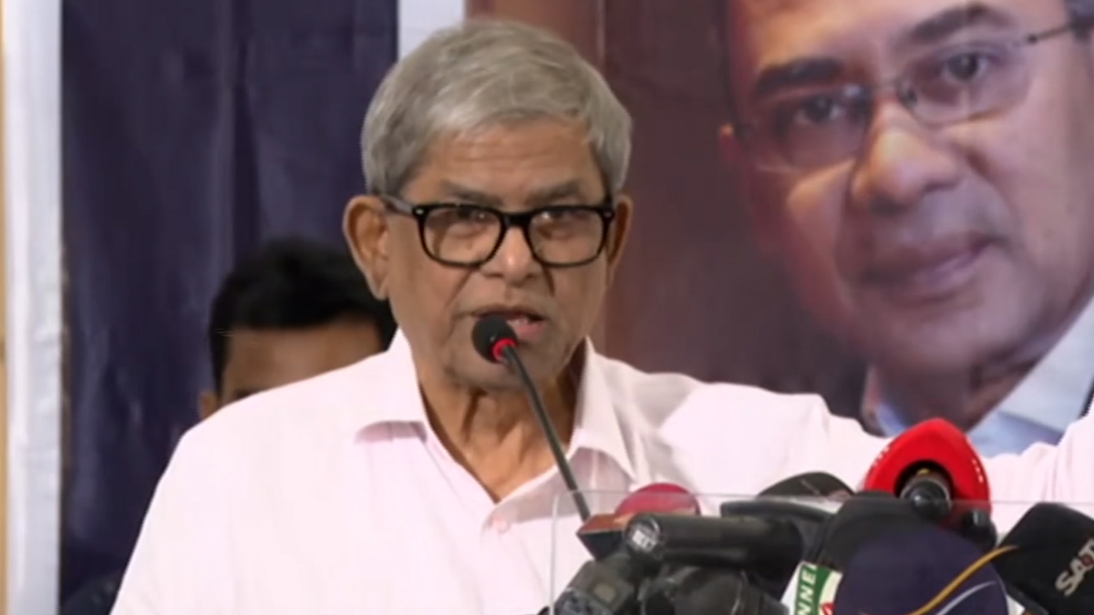 বিএনপিকে এত সহজে তুড়ি মেরে উড়িয়ে দেয়া যাবে না: মির্জা ফখরুল