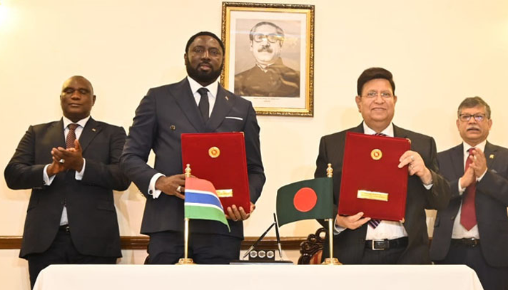 শান্তিরক্ষা মিশনে যৌথভাবে কাজ করবে বাংলাদেশ-গাম্বিয়া