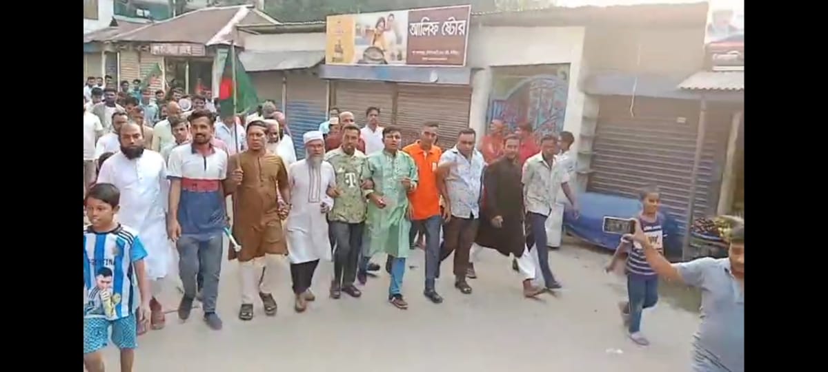 টঙ্গীতে বিএনপির উদ্যোগে লিফলেট বিতরণ ও গণসংযোগ কর্মসূচি অনুষ্ঠিত