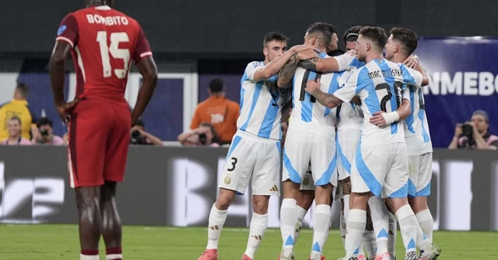 কানাডাকে হারিয়ে কোপার ফাইনালে আর্জেন্টিনা