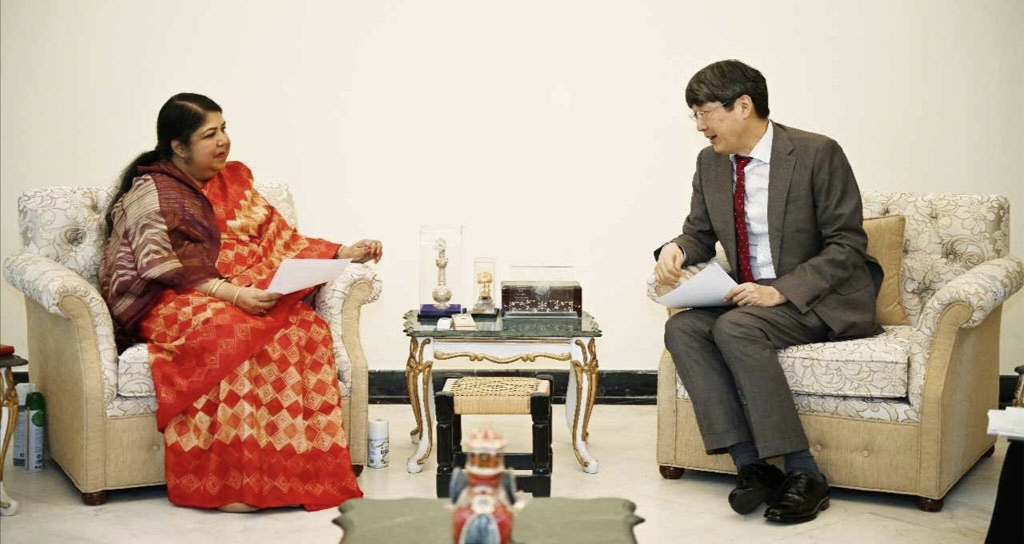 স্পিকারের সঙ্গে জাপানের রাষ্ট্রদূতের সাক্ষাৎ