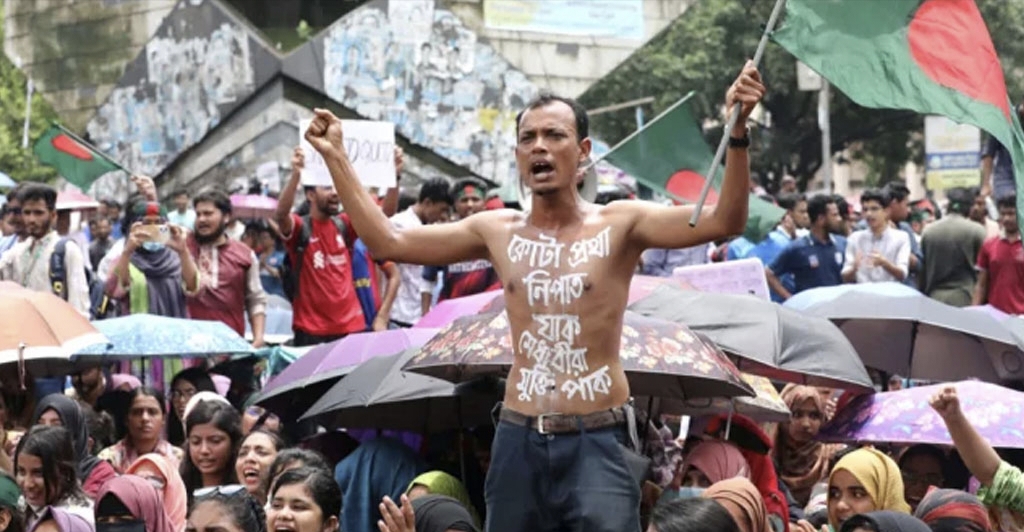 বিকেলে কোটা আন্দোলনকারীদের দেশব্যাপী বিক্ষোভ সমাবেশ