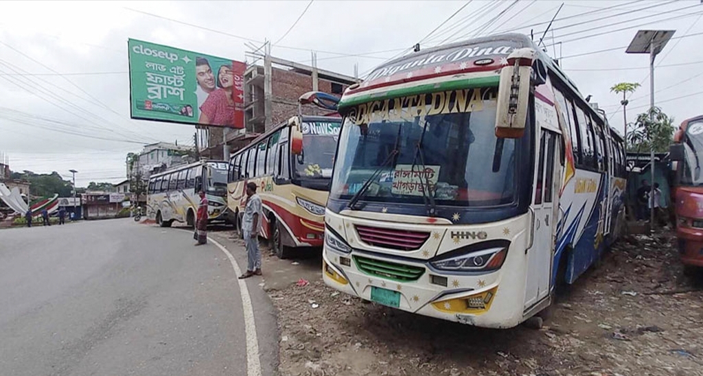 রাঙ্গামাটিতে পরিবহন ধর্মঘট প্রত্যাহার