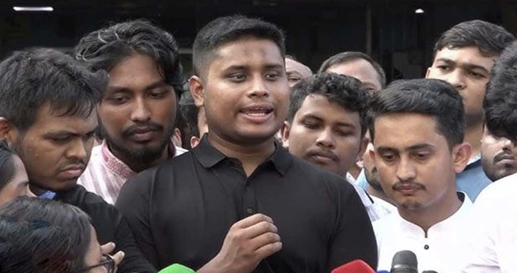 ফ্যাসিবাদের কোনো শক্তিকে ক্ষমতায় থাকতে দেওয়া হবে না: হাসনাত