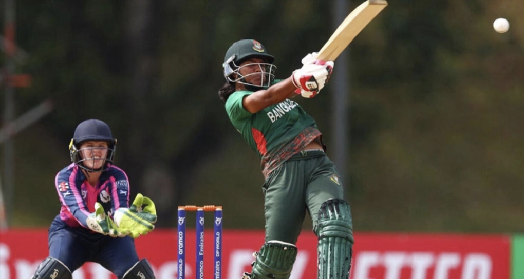 স্কটল্যান্ডকে হারিয়ে বিশ্বকাপের সুপার সিক্সে বাংলাদেশ