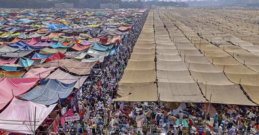 তুরাগতীরে বিশ্ব ইজতেমার তৃতীয় ধাপ শুরু, এক মুসল্লির মৃত্যু