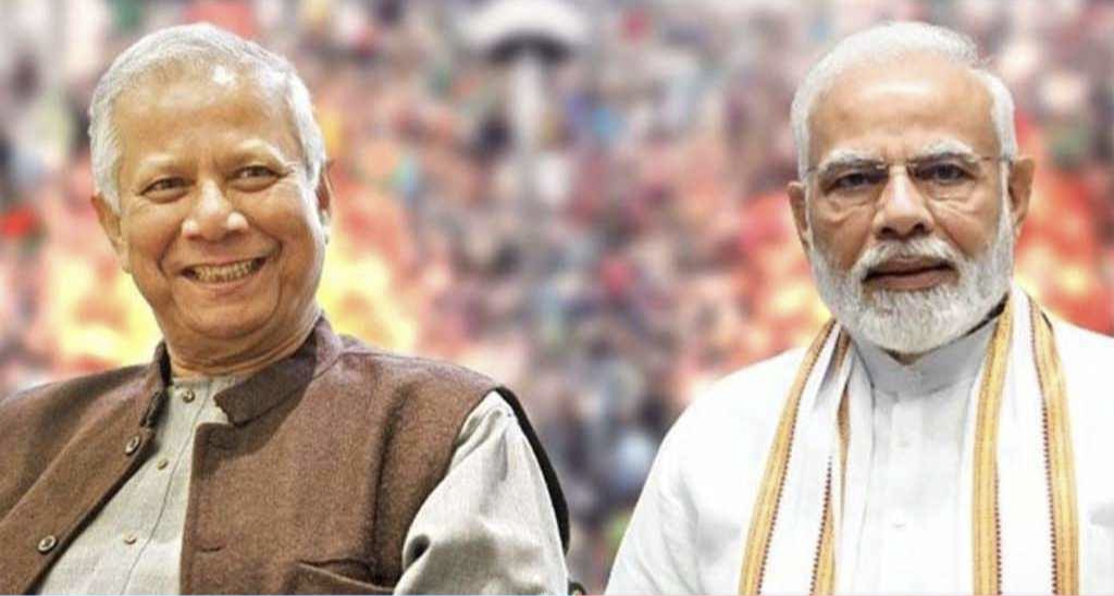 বাংলাদেশের স্বাধীনতা দিবসে ইউনূসকে মোদির চিঠি