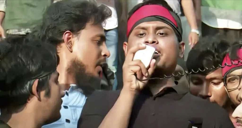 ফ্যাসিবাদবিরোধী জাতীয় ঐক্য গড়ে তোলার ঘোষণা হাসনাত আবদুল্লাহর