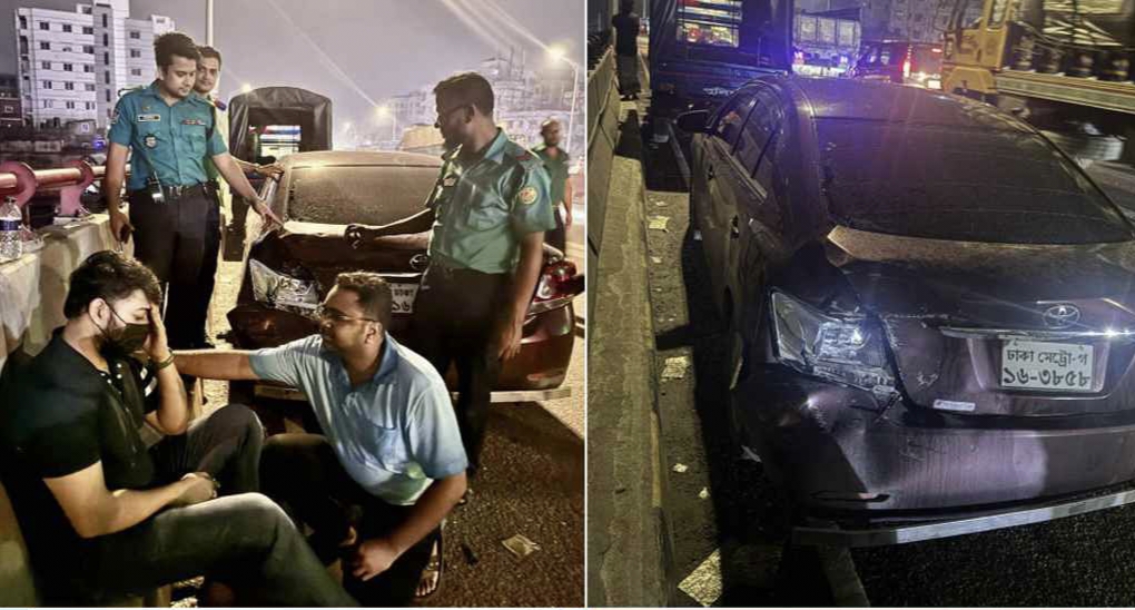 ভয়াবহ গাড়ি দুর্ঘটনার শিকার নায়ক বাপ্পী, অল্পের জন্য প্রাণে বাঁচলেন