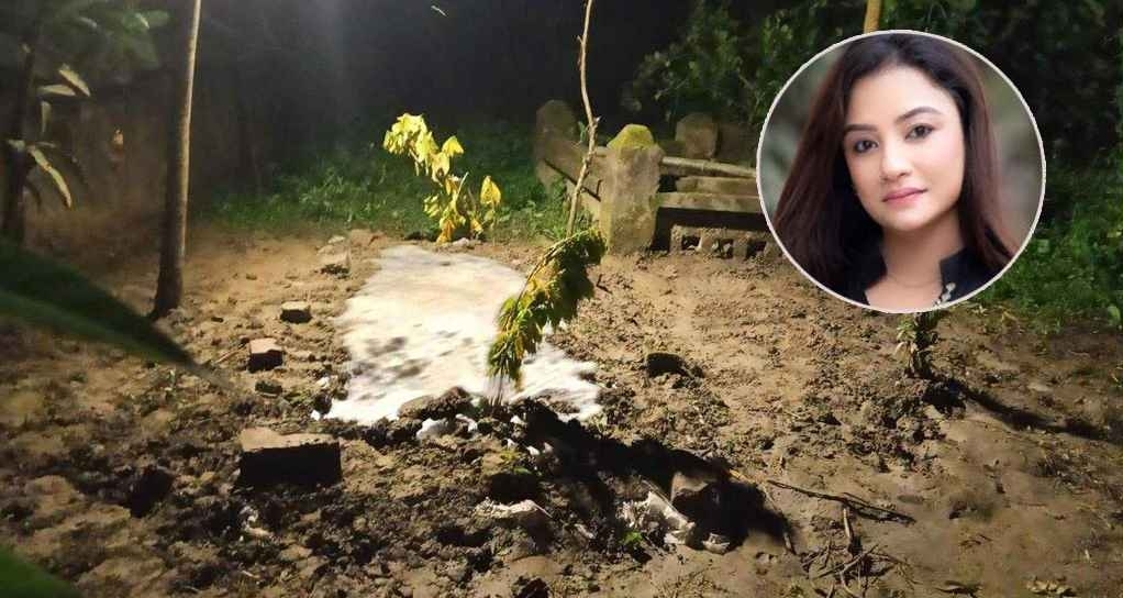 বাবার কবরের পাশেই চিরনিদ্রায় শায়িত হলেন তানিন