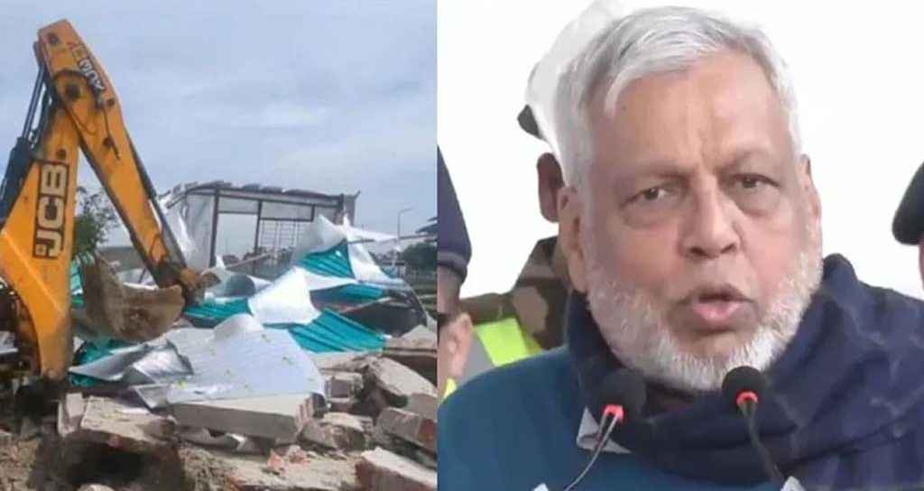 খিলক্ষেতে ‘আইন মেনেই অস্থায়ী মণ্ডপ সরানো হয়েছে’: রেল কর্তৃপক্ষ