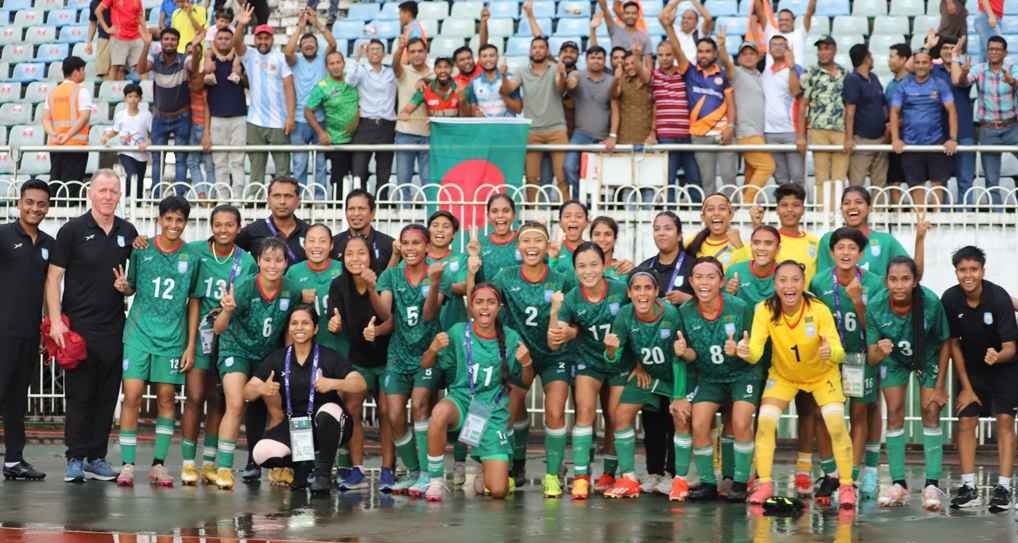 ইতিহাস গড়ে এশিয়ান কাপে বাংলাদেশ