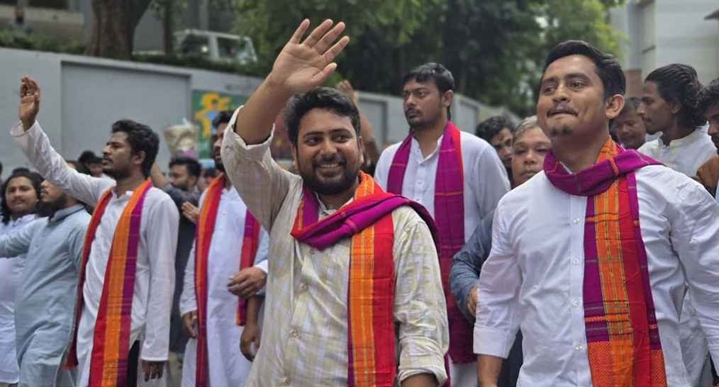 এম এন লারমাও বাহাত্তরের সংবিধানের বিরোধিতা করেছিলেন: নাহিদ ইসলাম