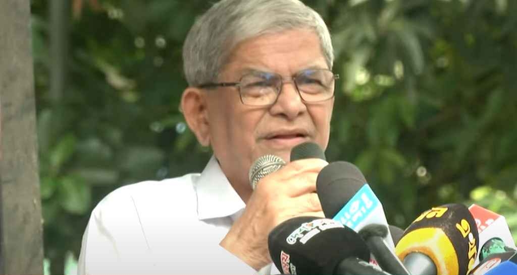 ৫ সমন্বয়ককে গ্রেপ্তারের খবরে বেদনায় নীল হয়ে গেছি: মির্জা ফখরুল