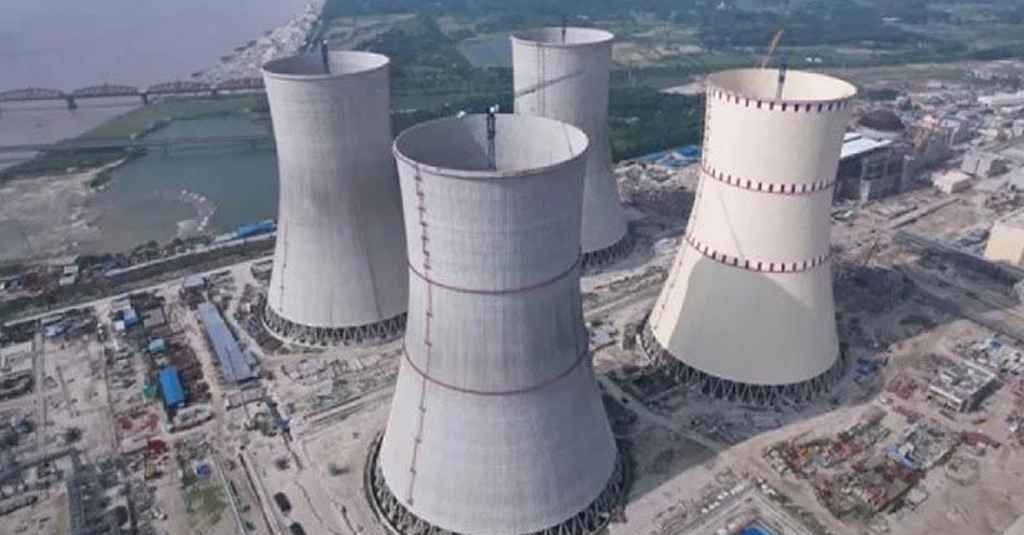 রূপপুর পারমাণবিক প্রকল্পে কাঠের স্তূপে আগুন