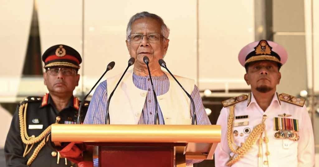 নির্বাচনে সশস্ত্র বাহিনীকে দক্ষতার সঙ্গে দায়িত্ব পালনের আহ্বান প্রধান উপদেষ্টার