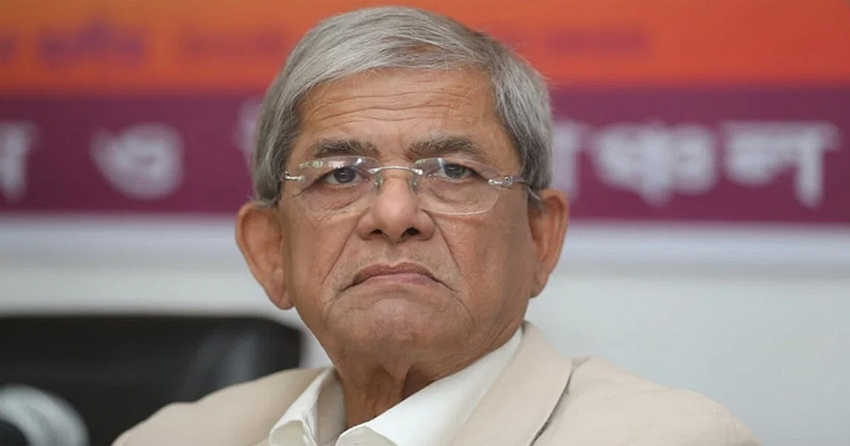 বেইলি রোডের অগ্নিকাণ্ডে মির্জা ফখরুলের শোক