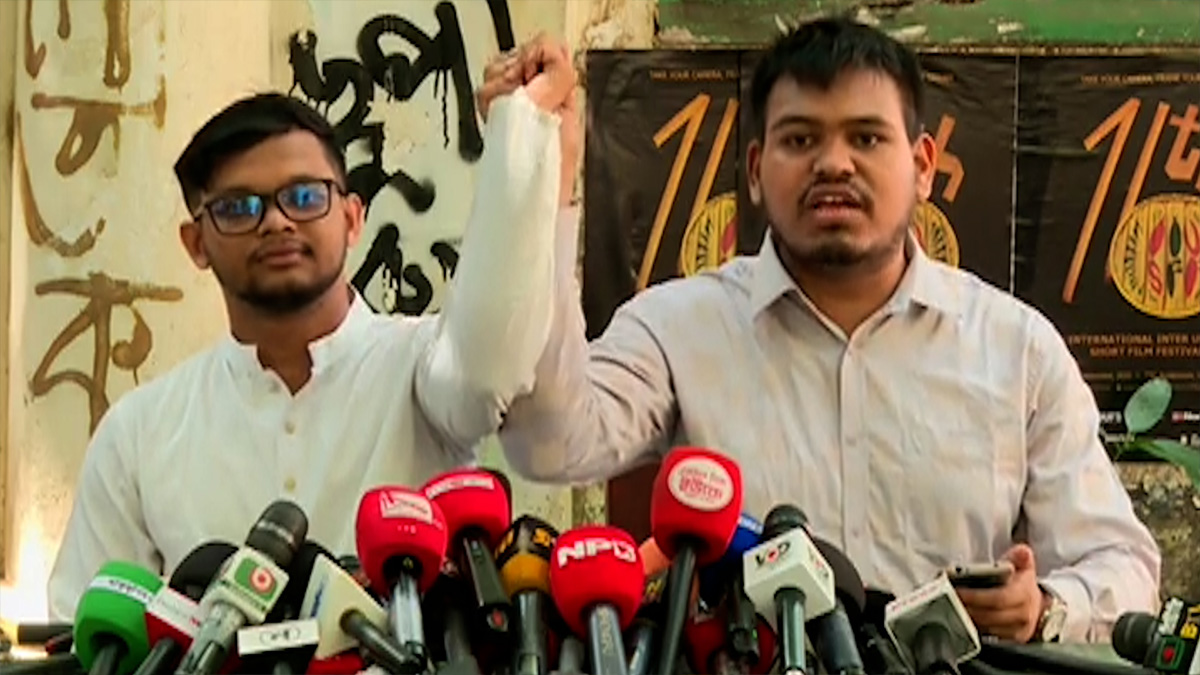 ডাকসু নির্বাচন: জিএস প্রার্থী বাকের মজুমদারকে সমর্থন দিয়ে সরে দাঁড়ালেন মাহিন সরকার