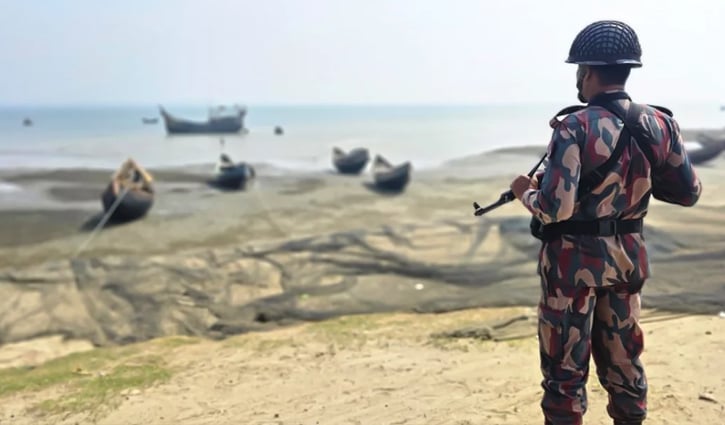 মিয়ানমারের বিস্ফোরণের বিকট শব্দে আতঙ্কে সেন্টমার্টিনের মানুষ